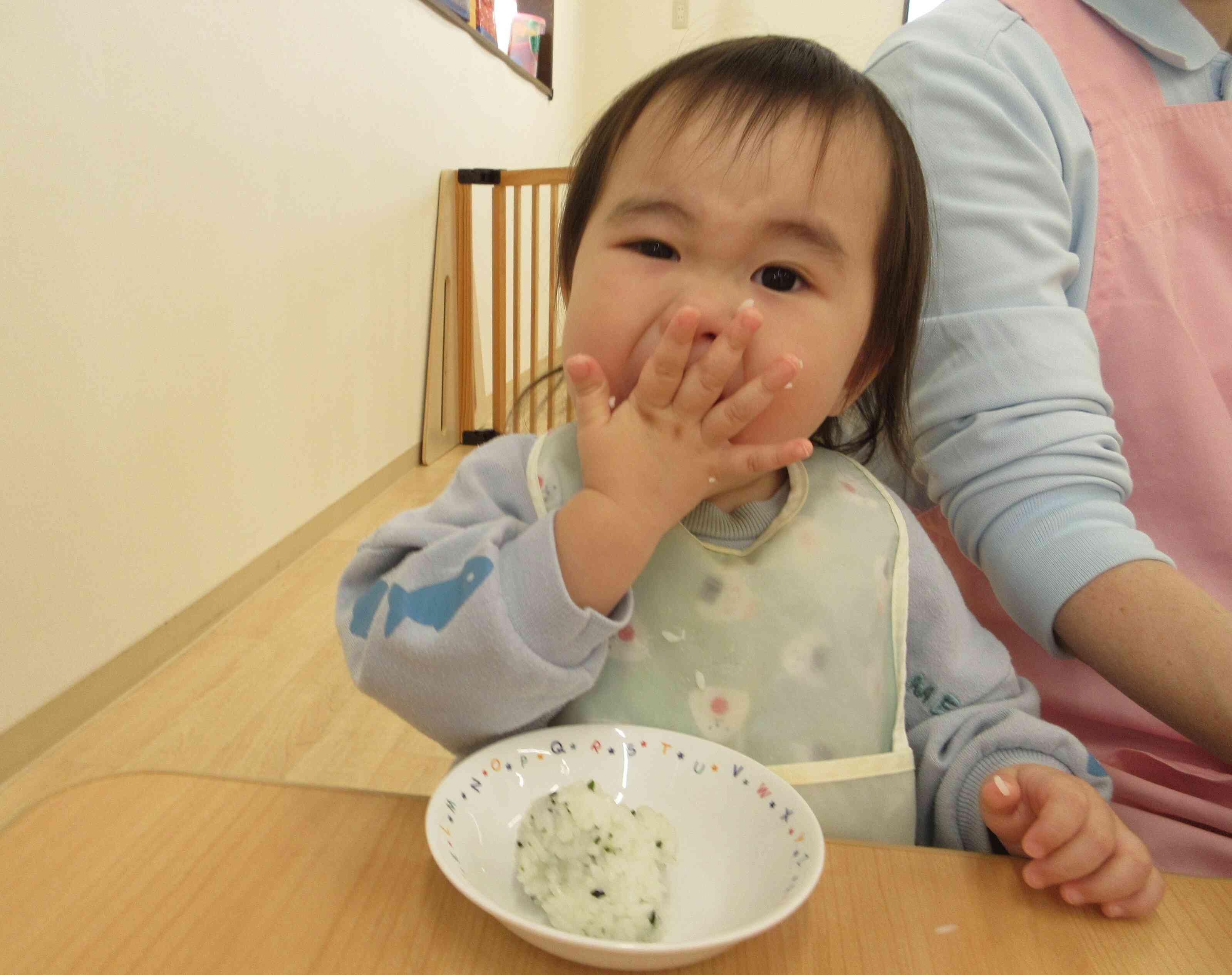 おっきなお口で、いただきます！