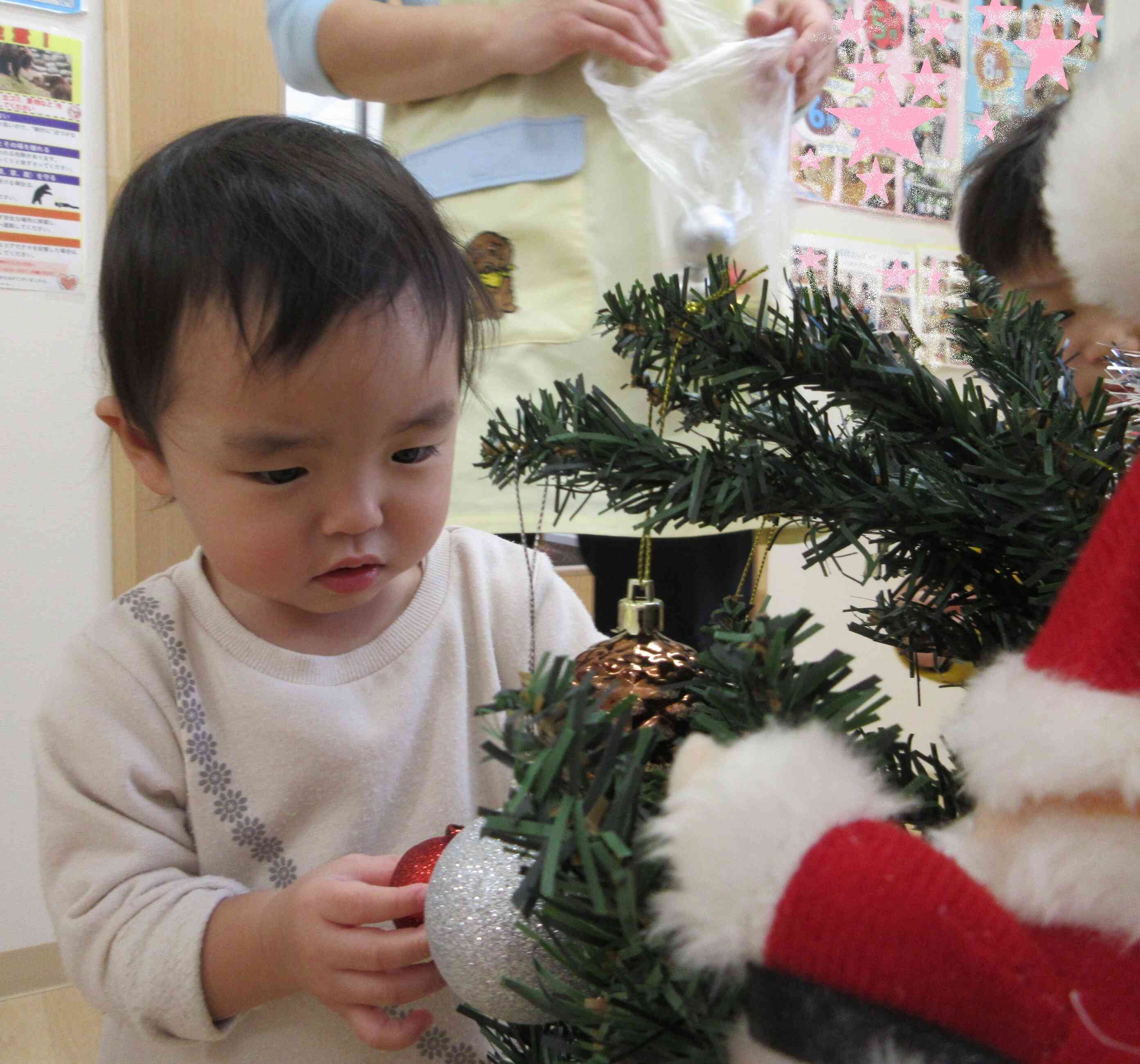 サンタさんが来ますように…