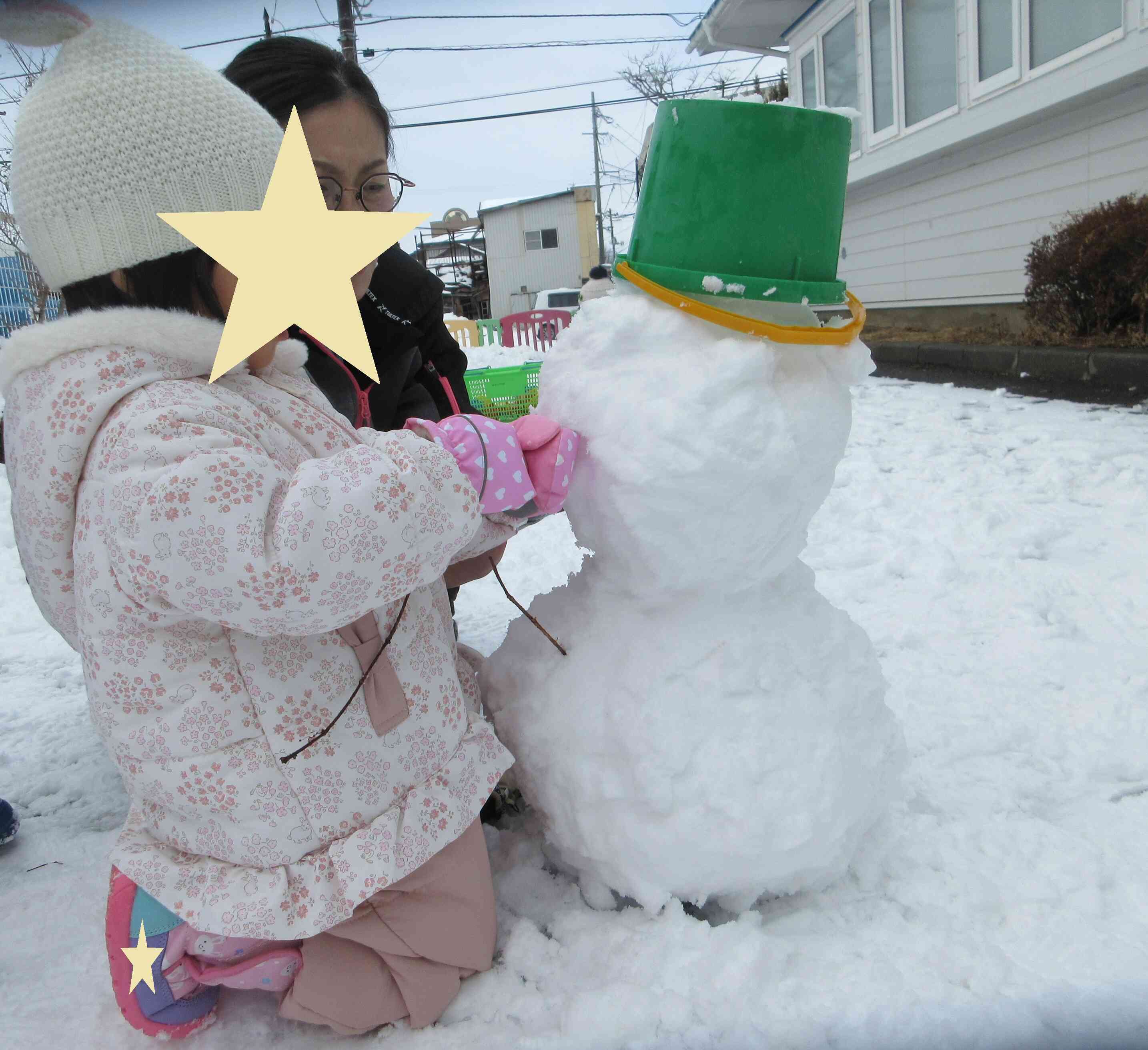 おめめをつけるよ！