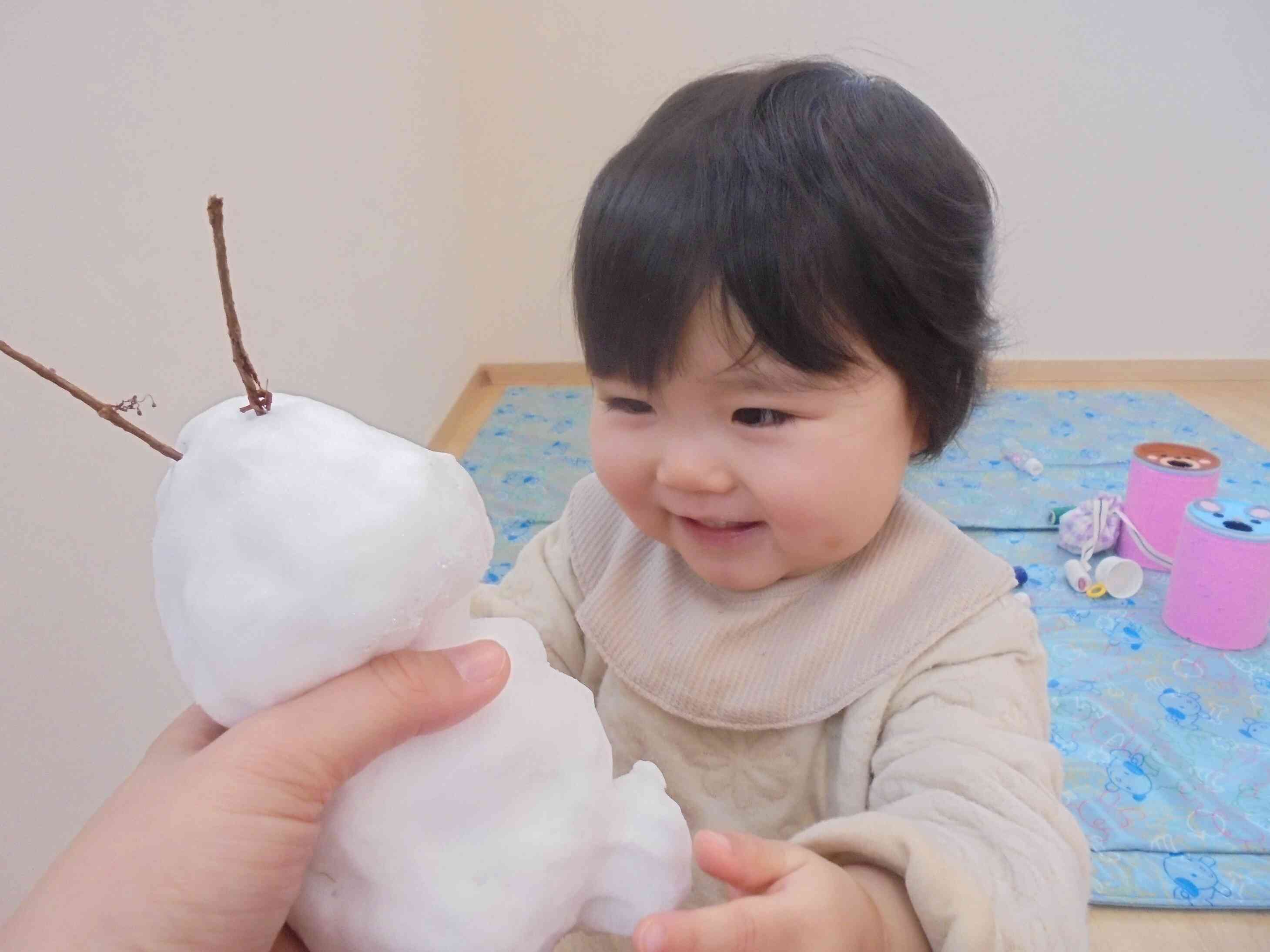 雪だるまさん こんにちは！