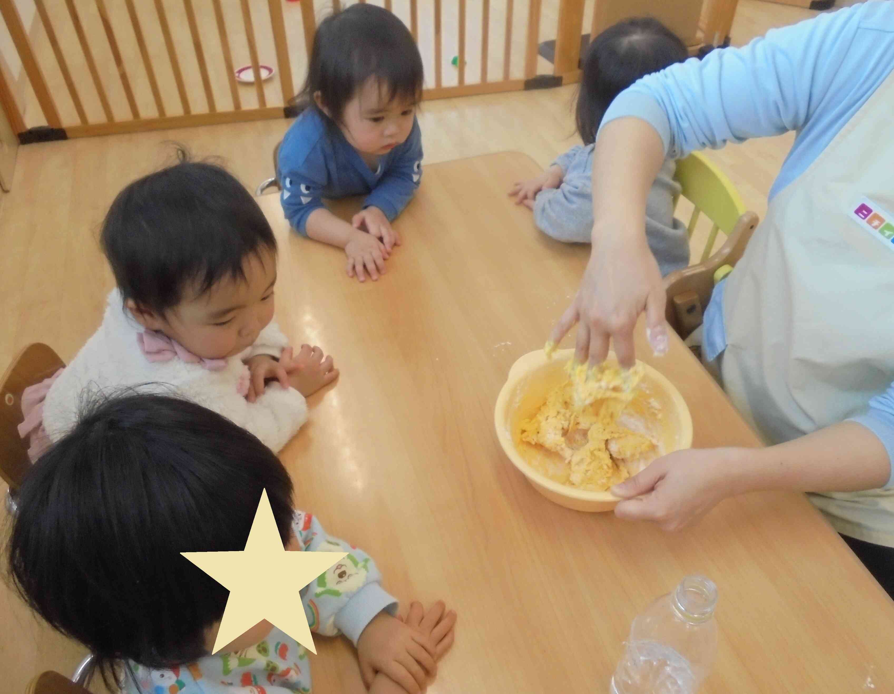 せんせ～、頑張って～！