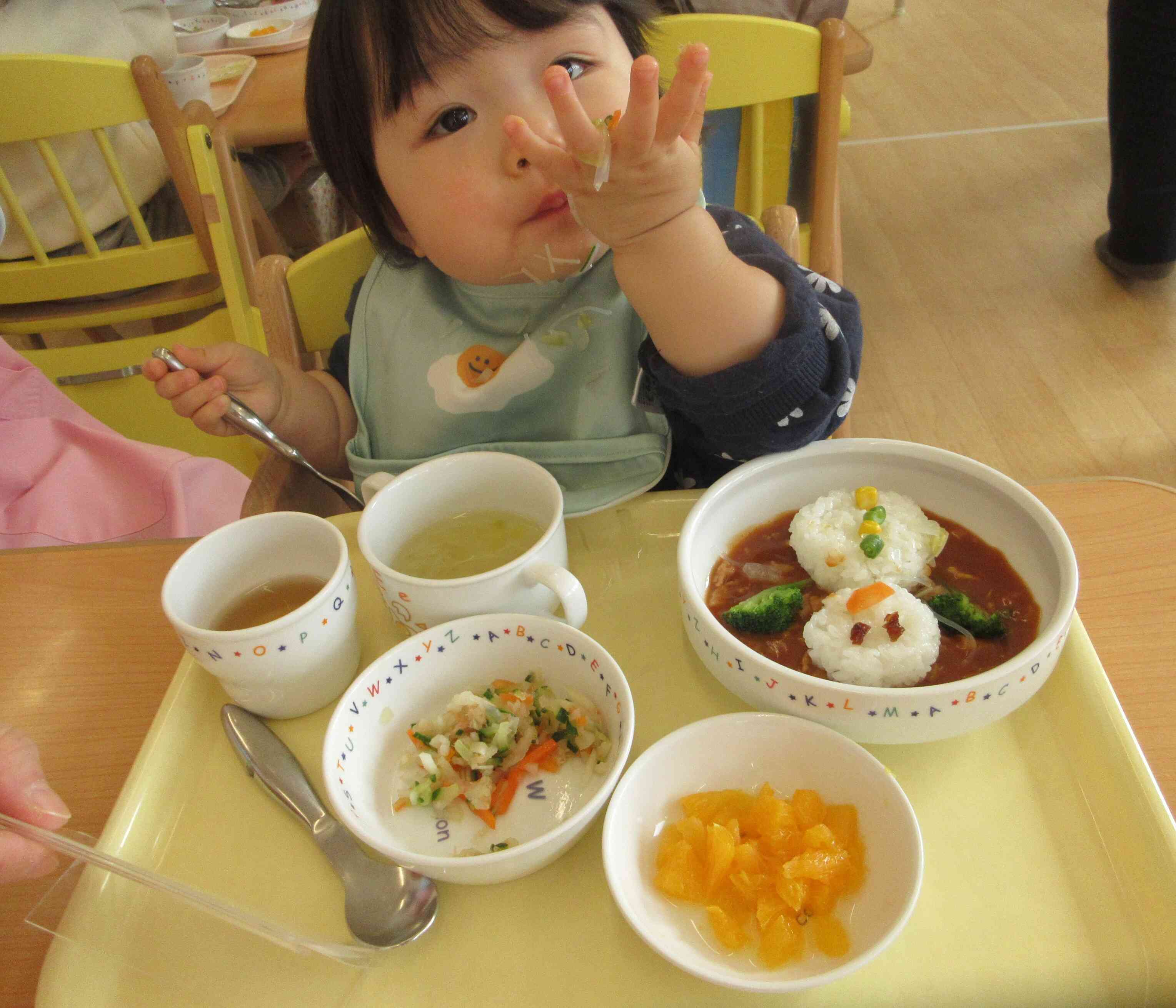 上手に食べれるよ！