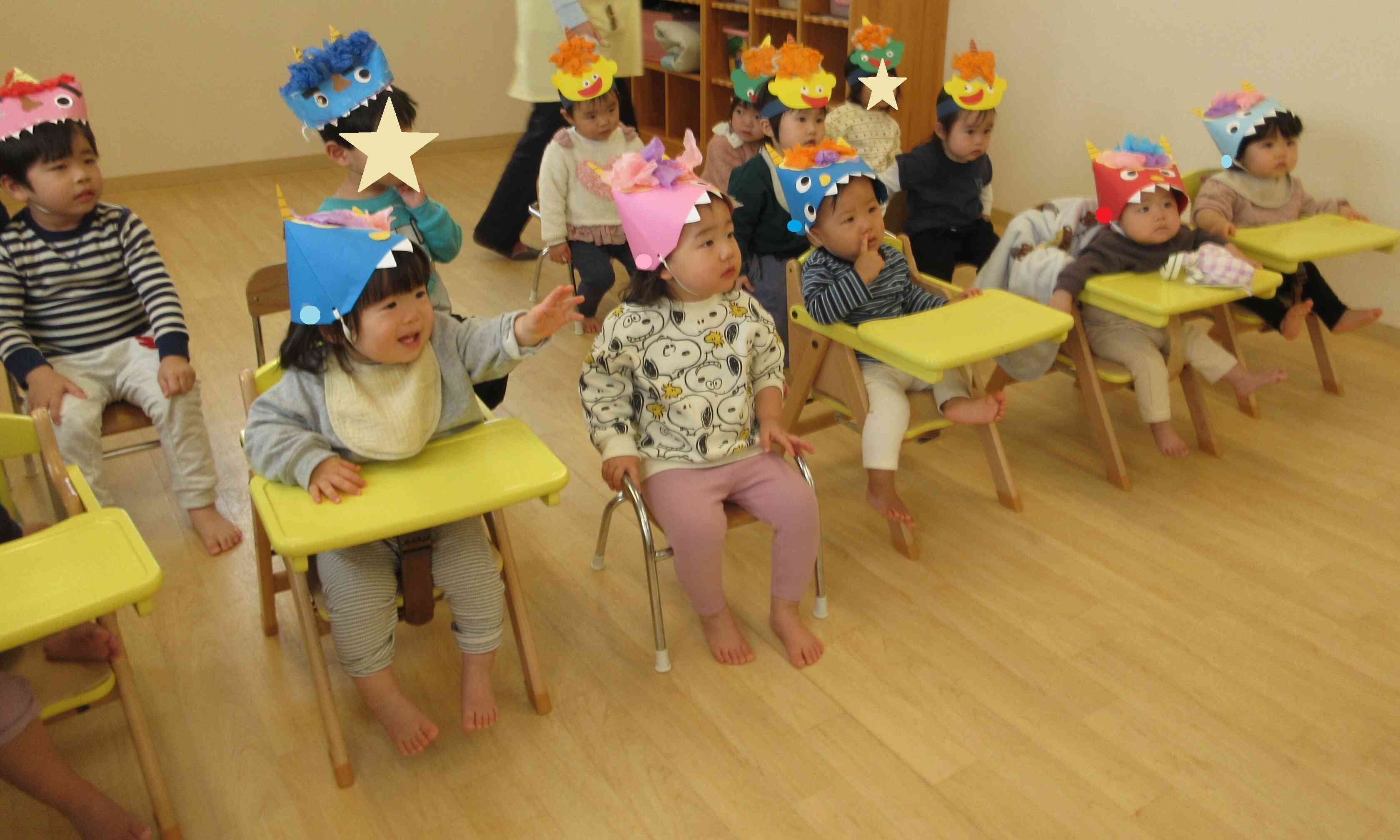 豆まき会が始まるよ！