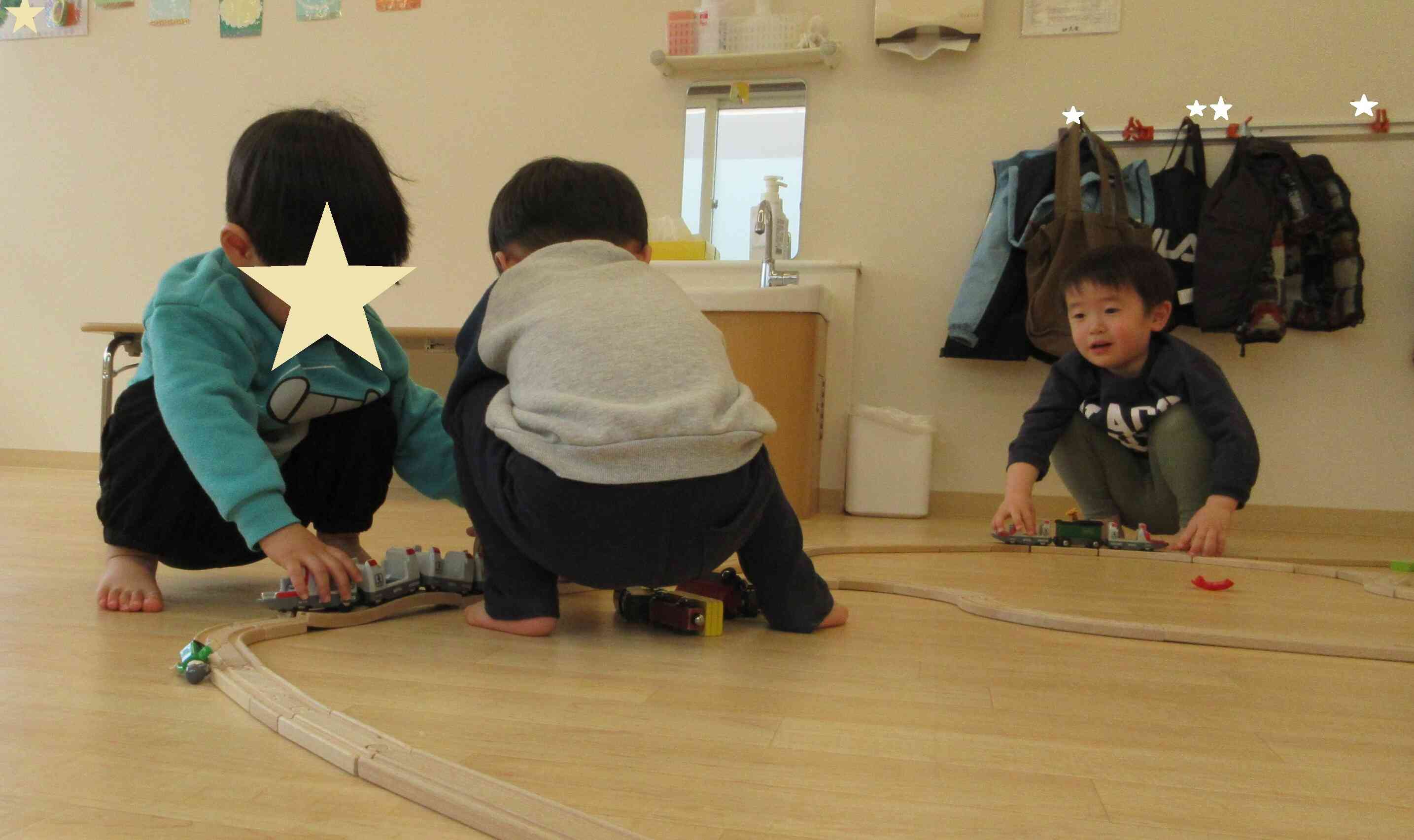 線路変更の相談中！