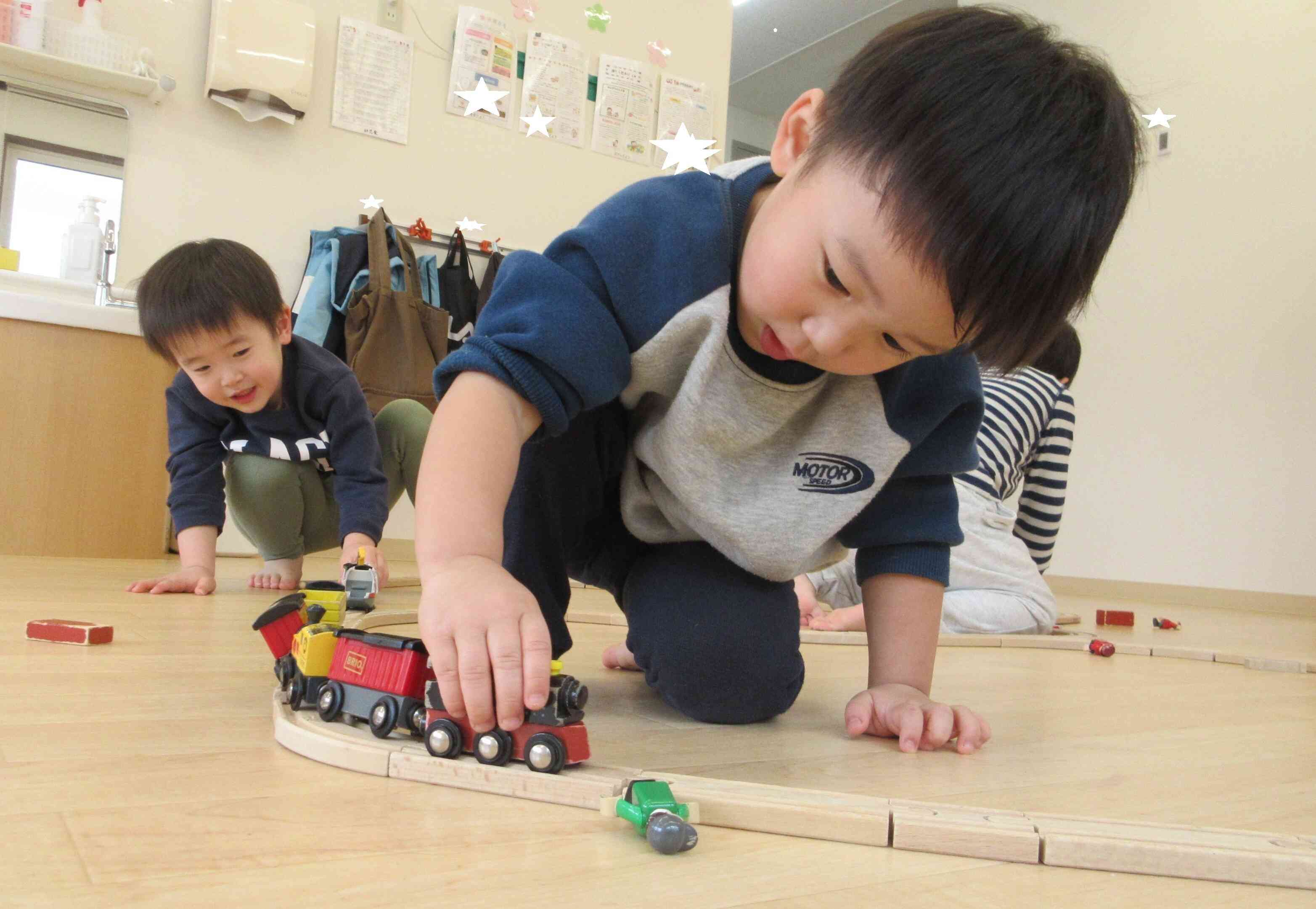 電車が走りま～す！