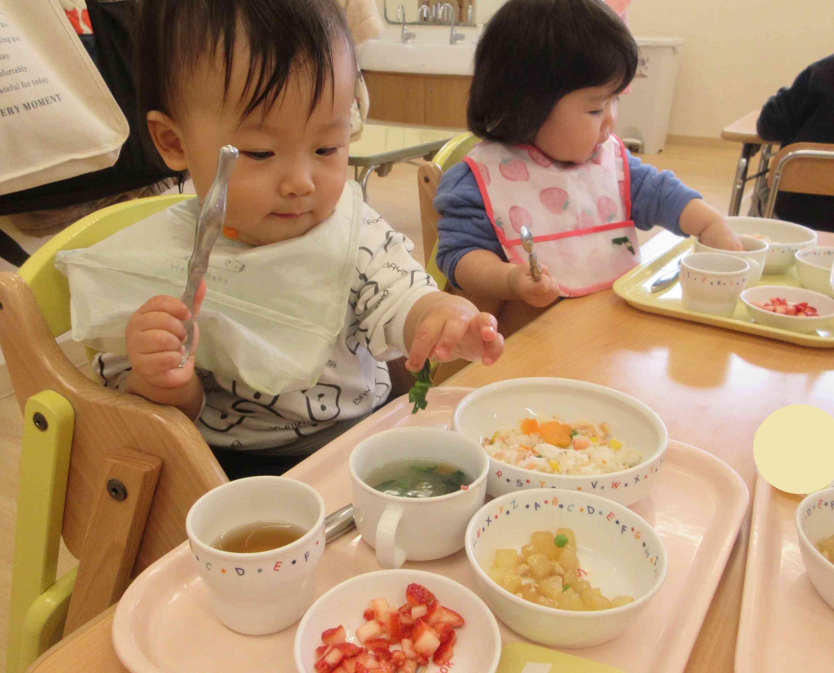 ひなまつりメニューだよ！