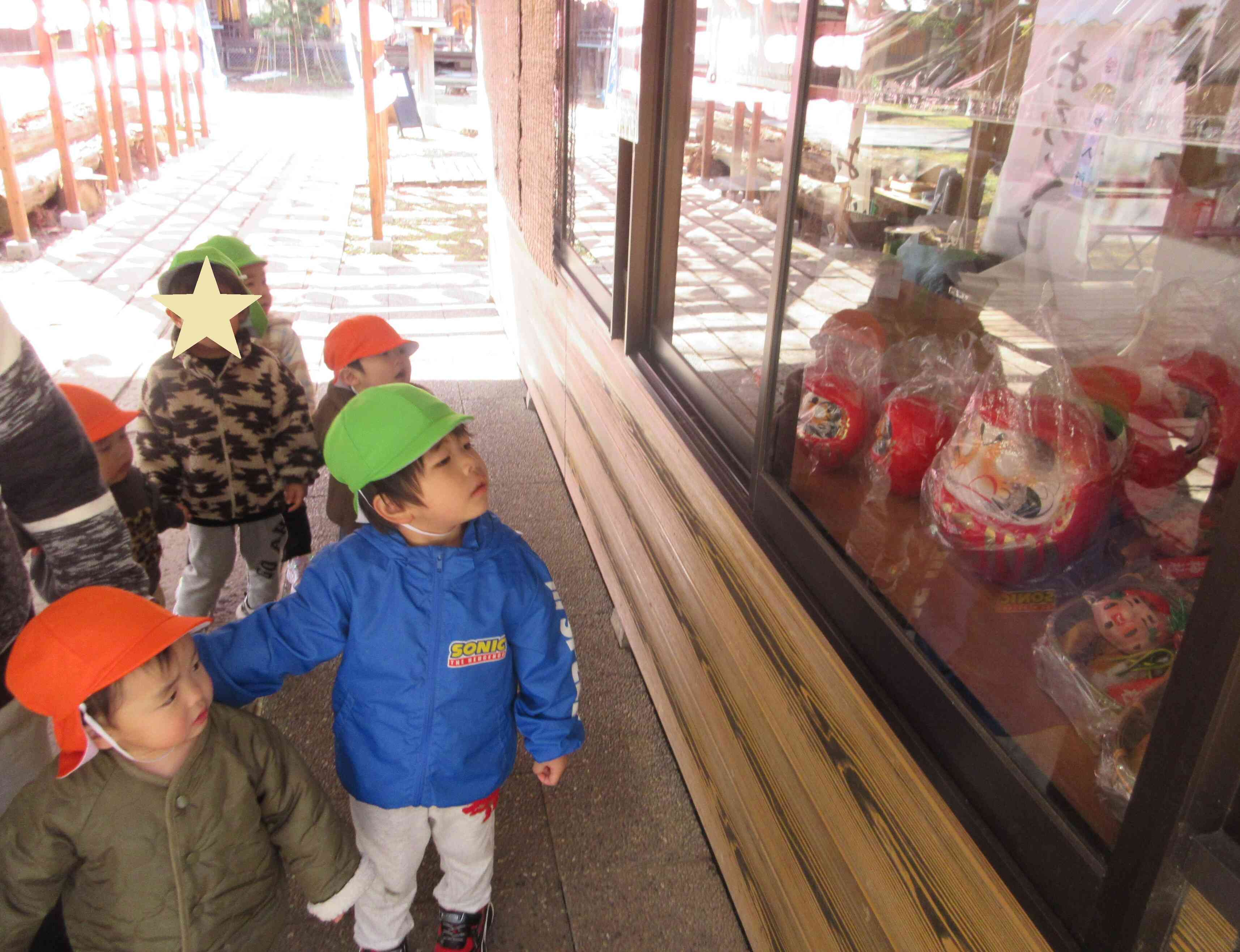 だるまさんがいるね～