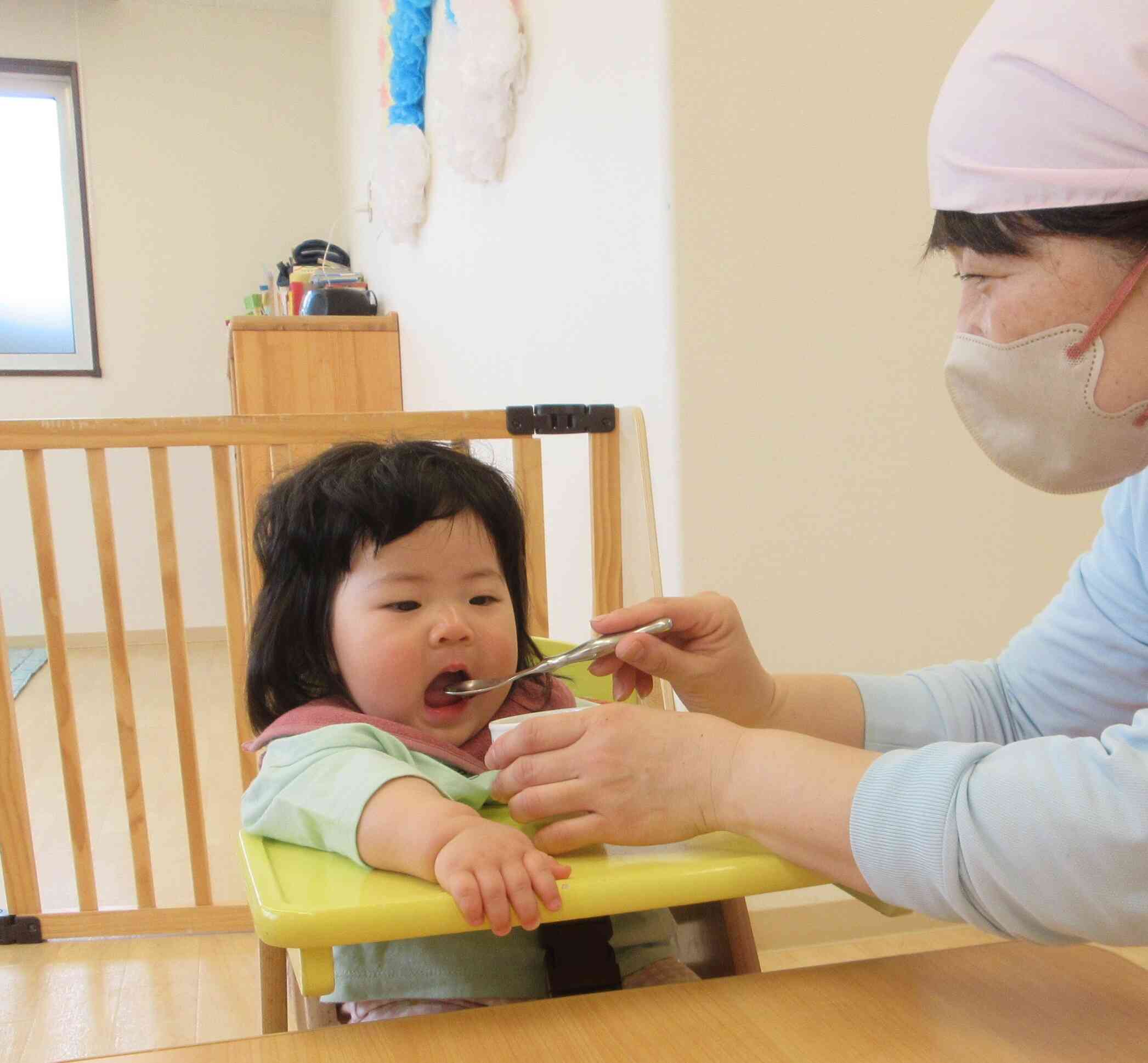 水分補給のお茶だよ。美味しいね。