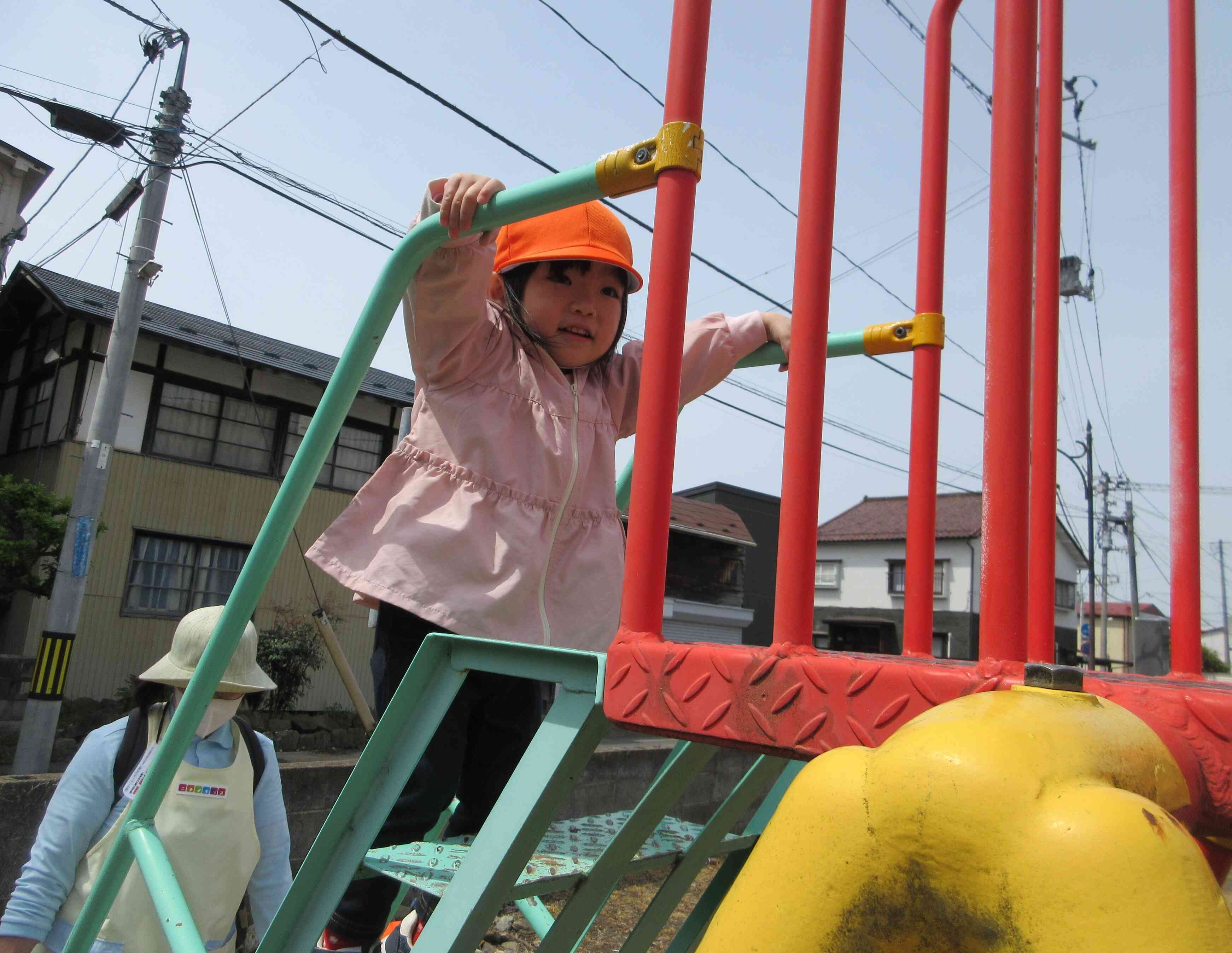 ひとりでのぼれるよ！