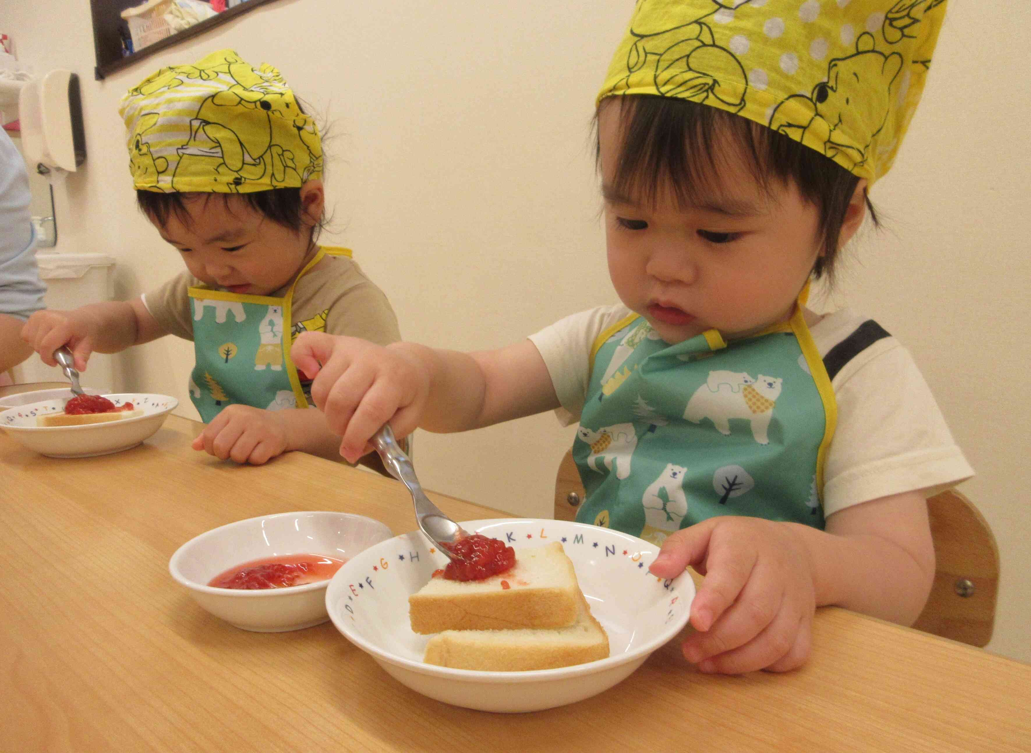 食育 いちごジャム作り③