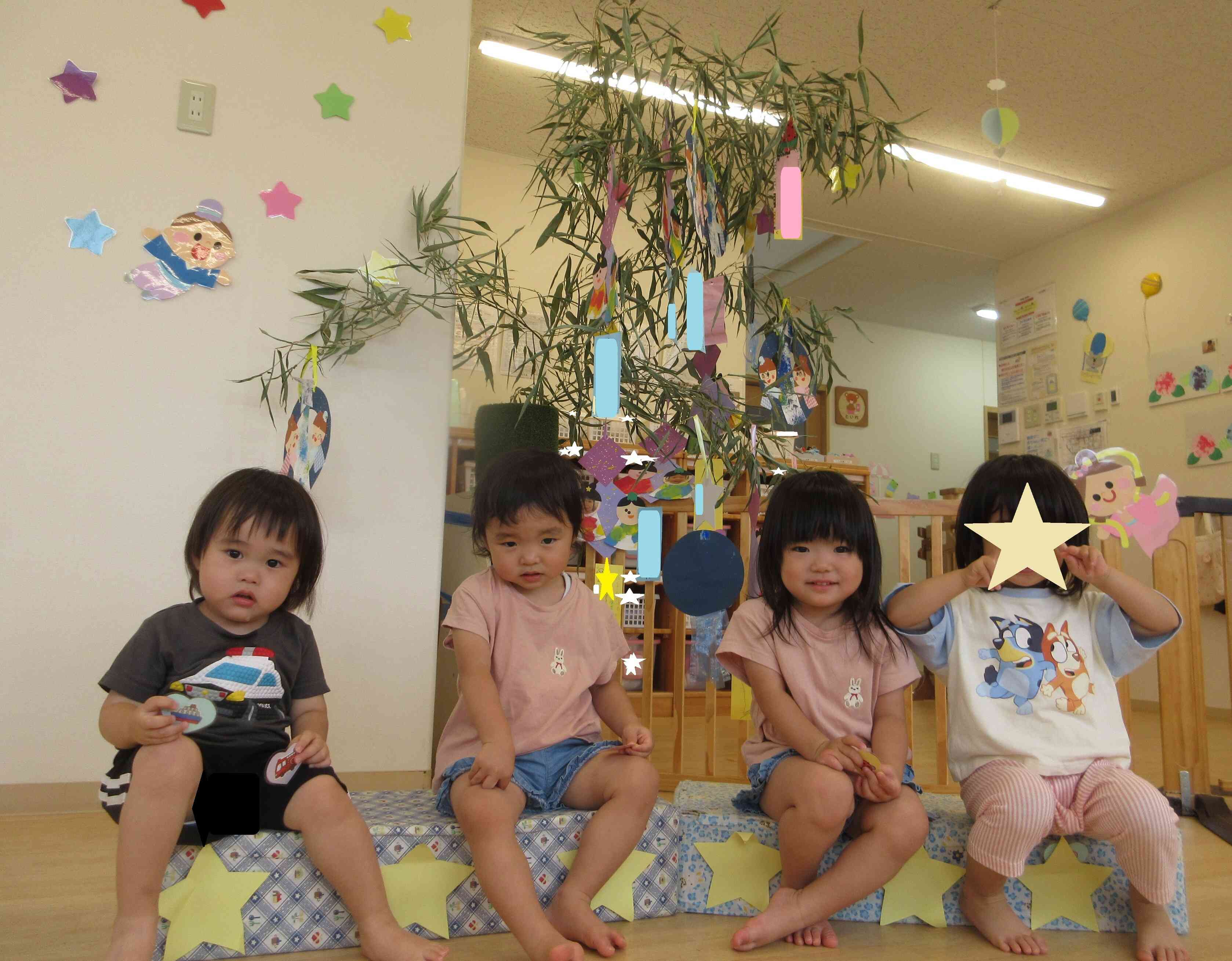 うさぎ組☆お友だちと仲良くたくさん遊べますように…