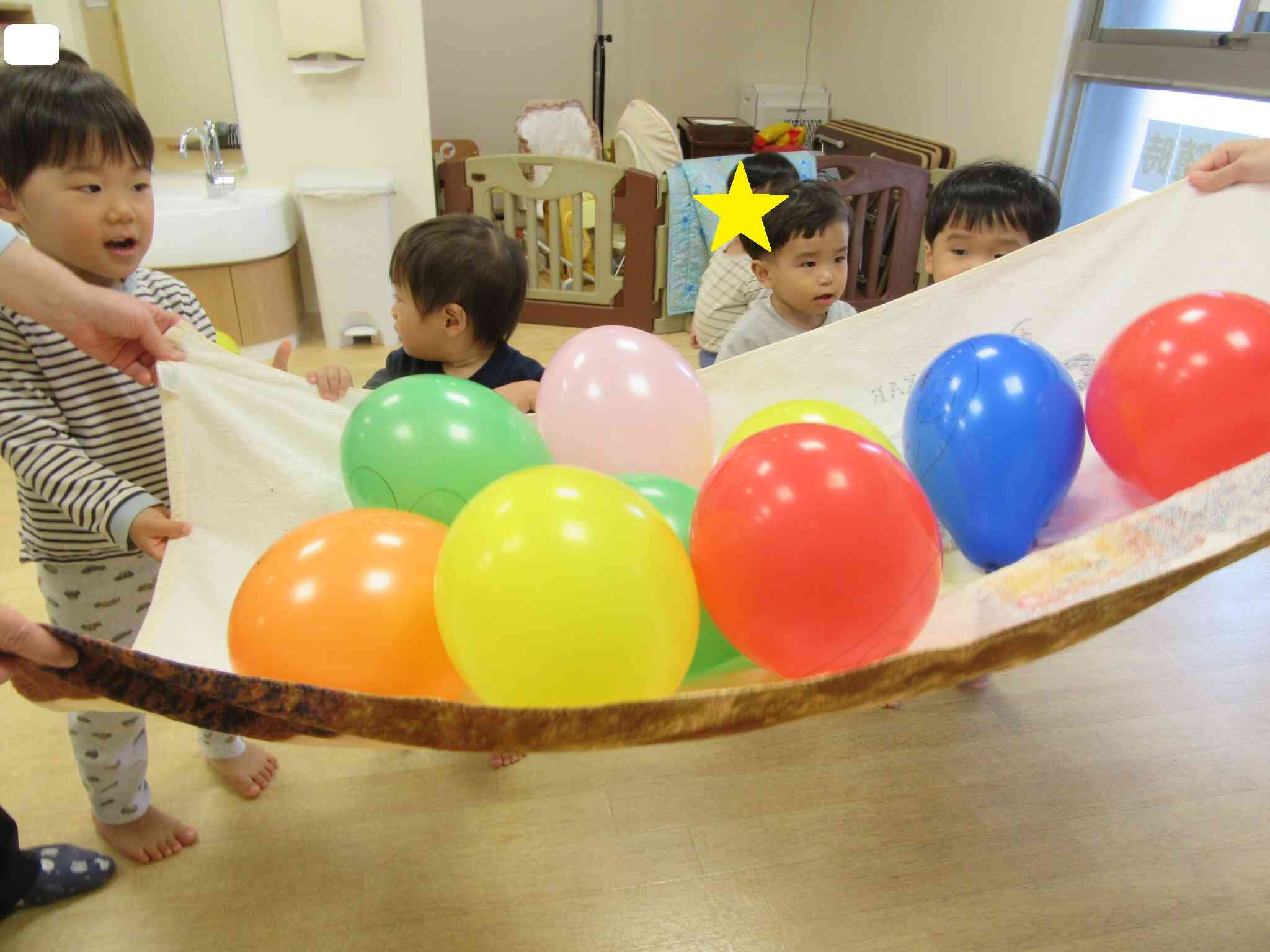 さん、に、いち!