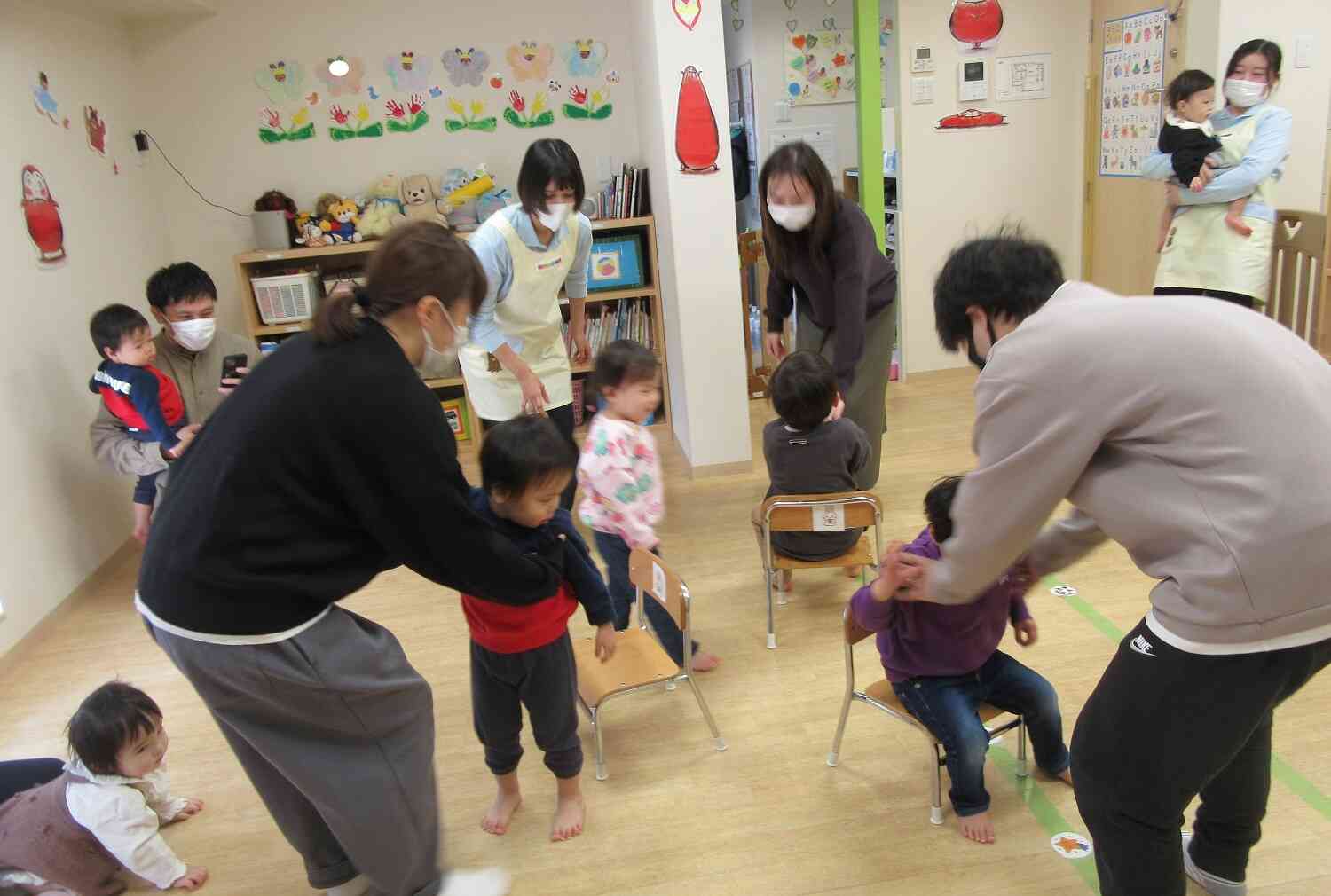 椅子取りゲーム♬