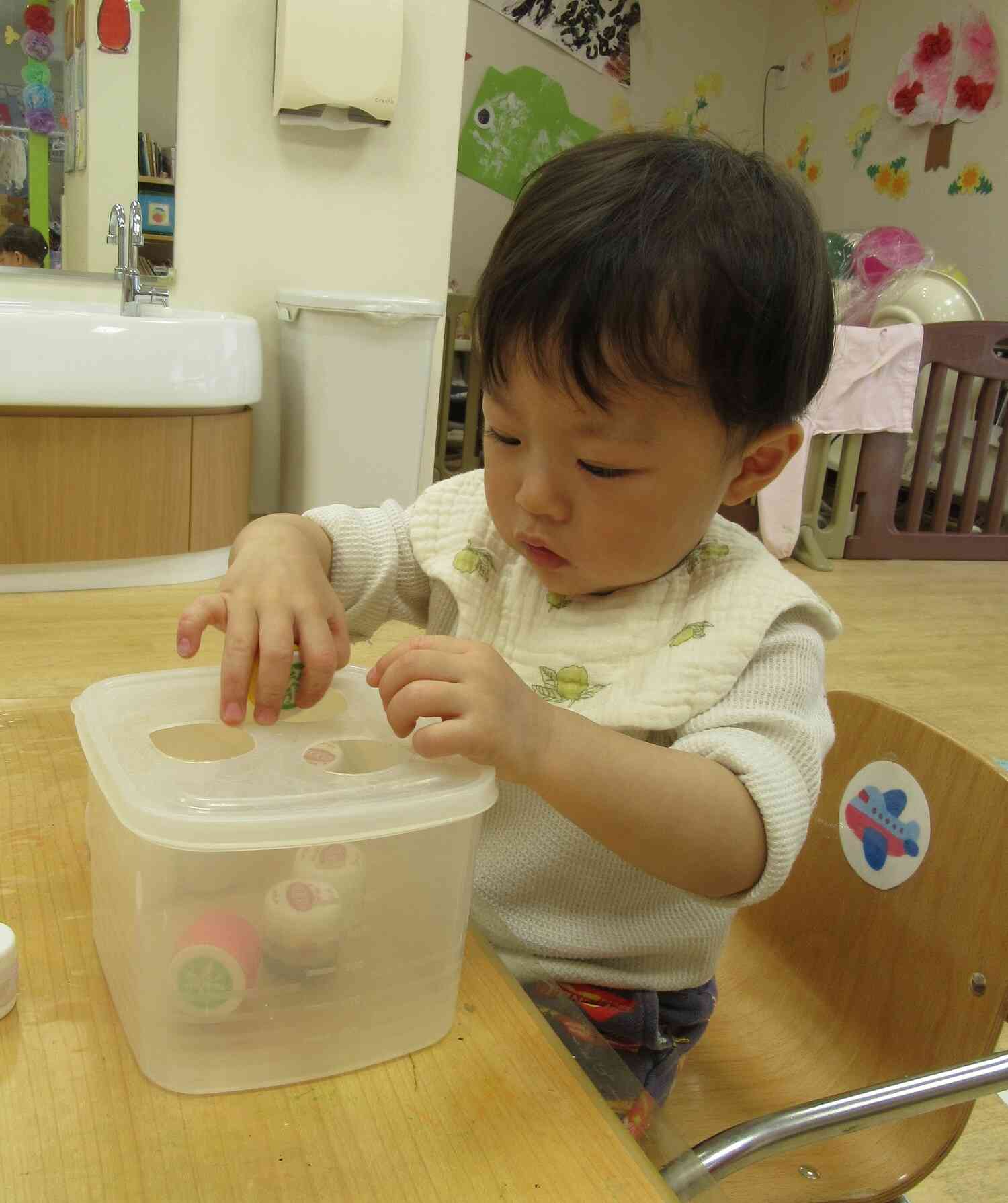 ぼくは「ポットン落とし！」