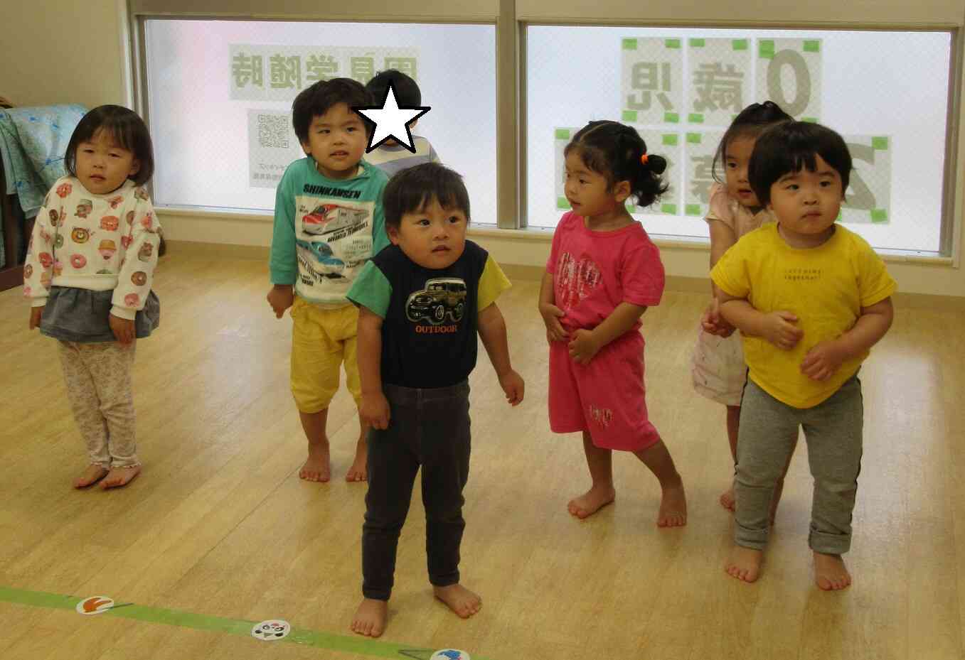 リズムに乗って♪