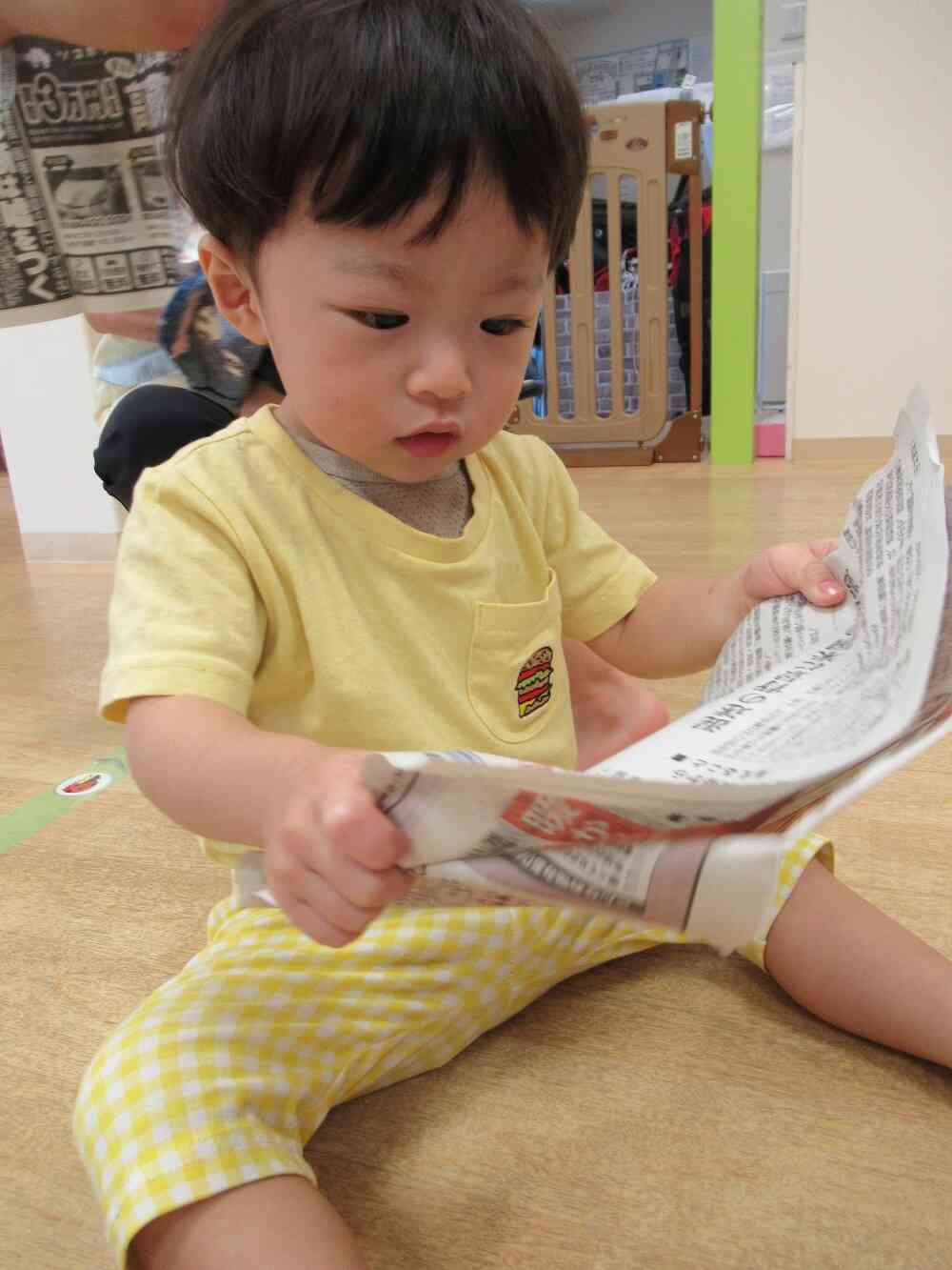 なにが書いてあるのかな？