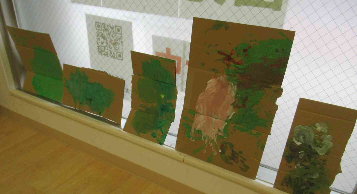 おもいっきり楽しんだ作品！何かに変身するのかな？？