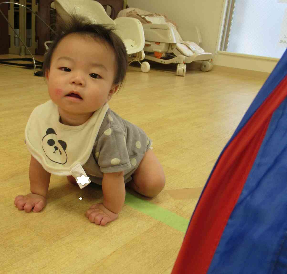 トンネルで遊んだよ！