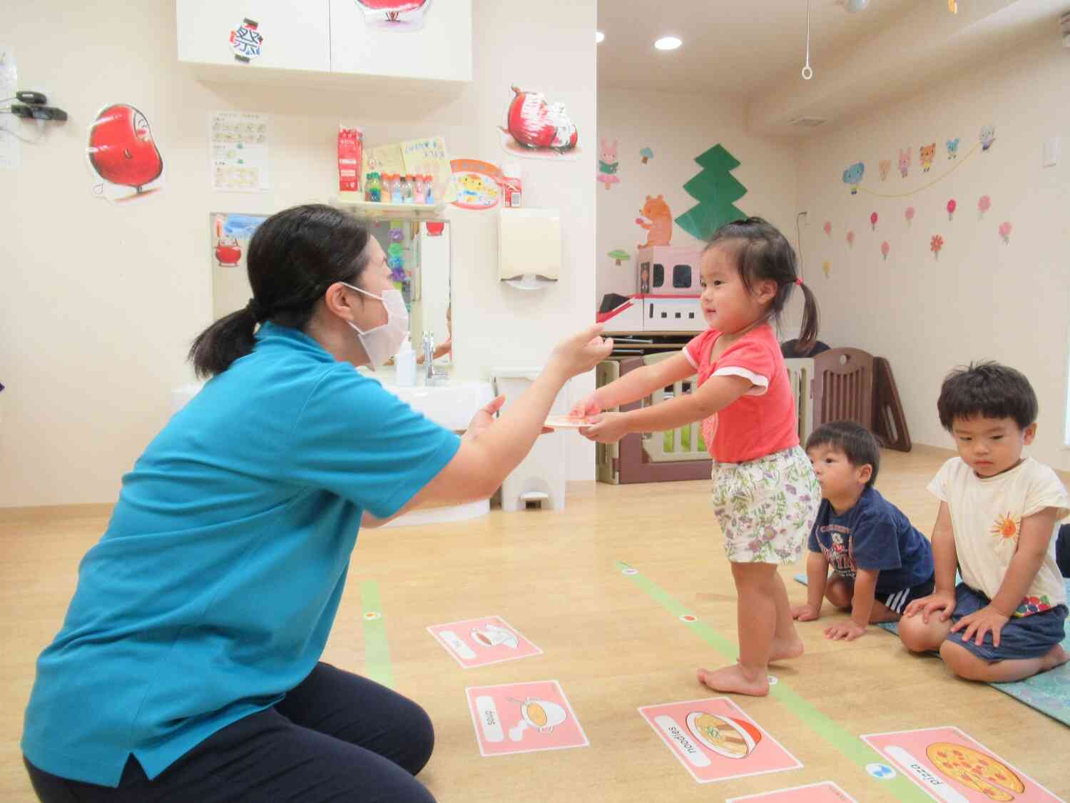 どの食べ物選んだのかな？