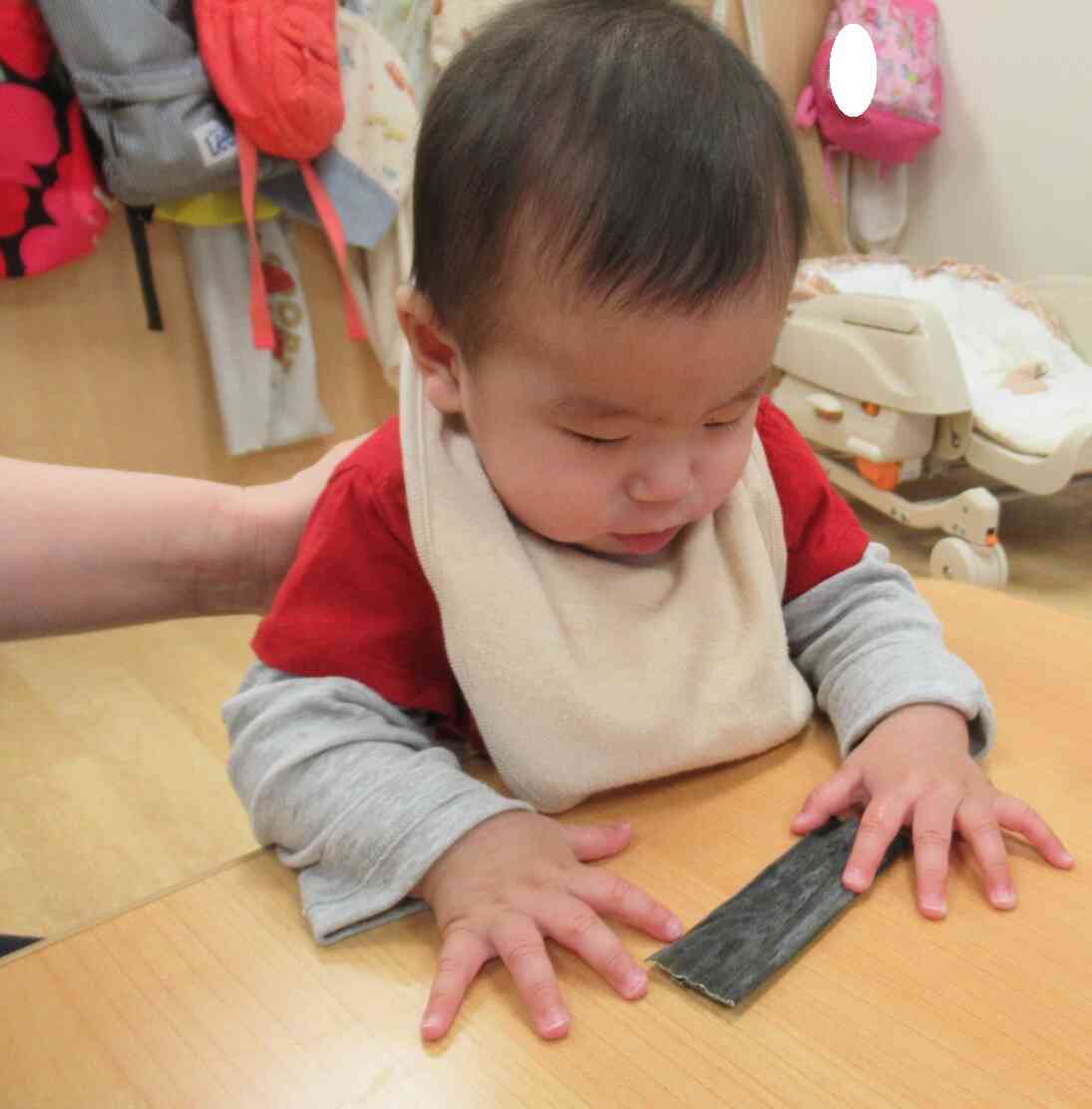 ひよこぐみさんも興味津々✨