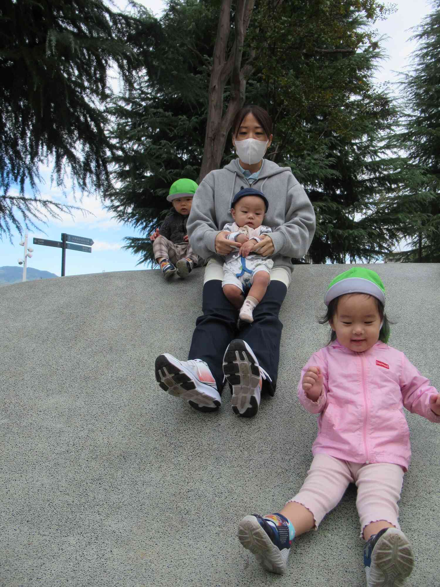 おひさまニコニコいい天気