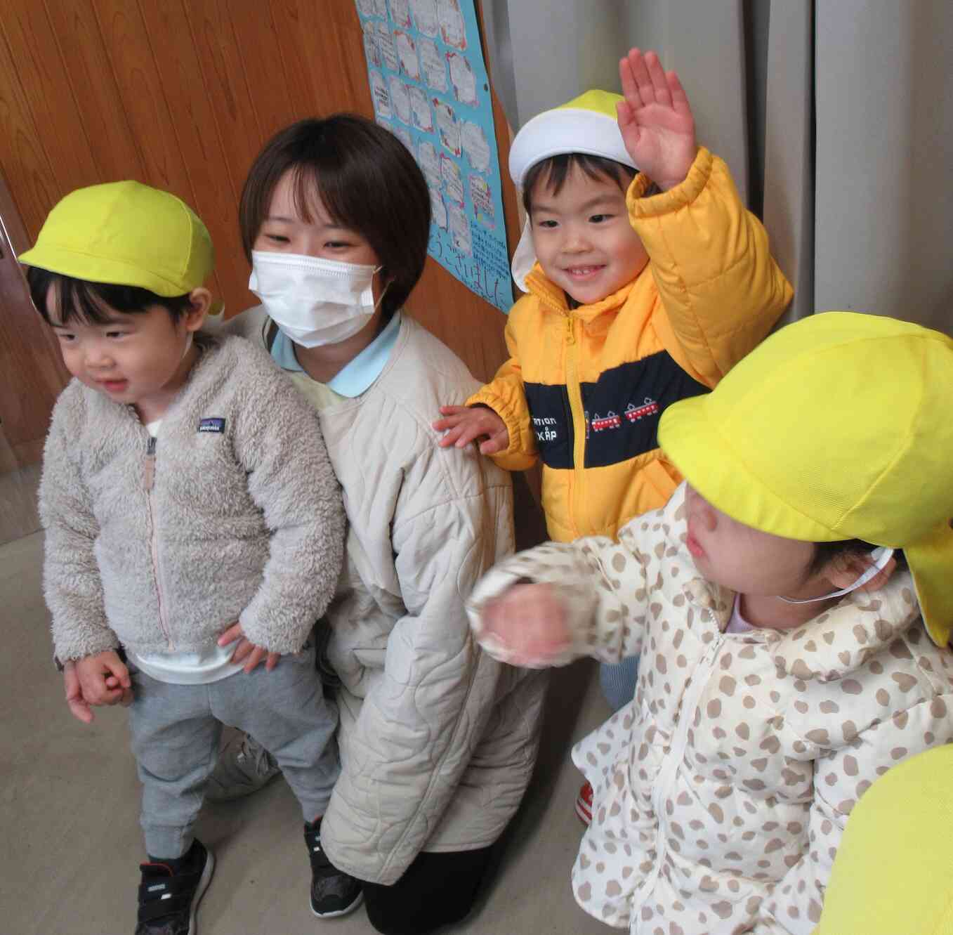 「分かった人～」