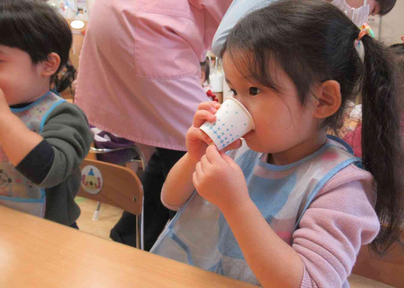 お出汁の試飲！