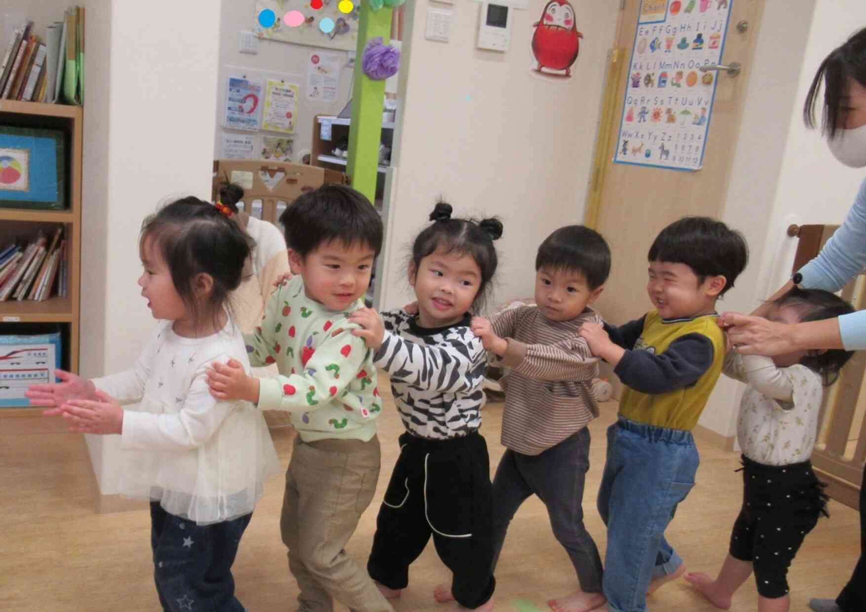 夕方の楽しい一コマ♪