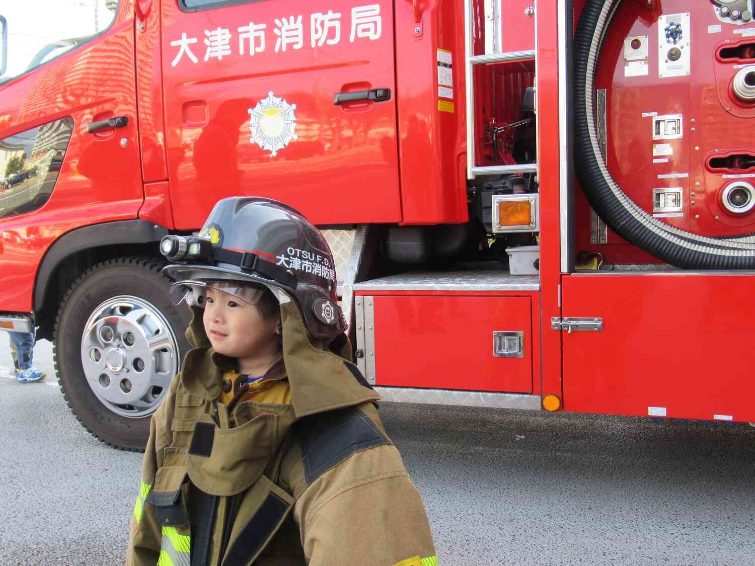 小さな消防士さん✨
