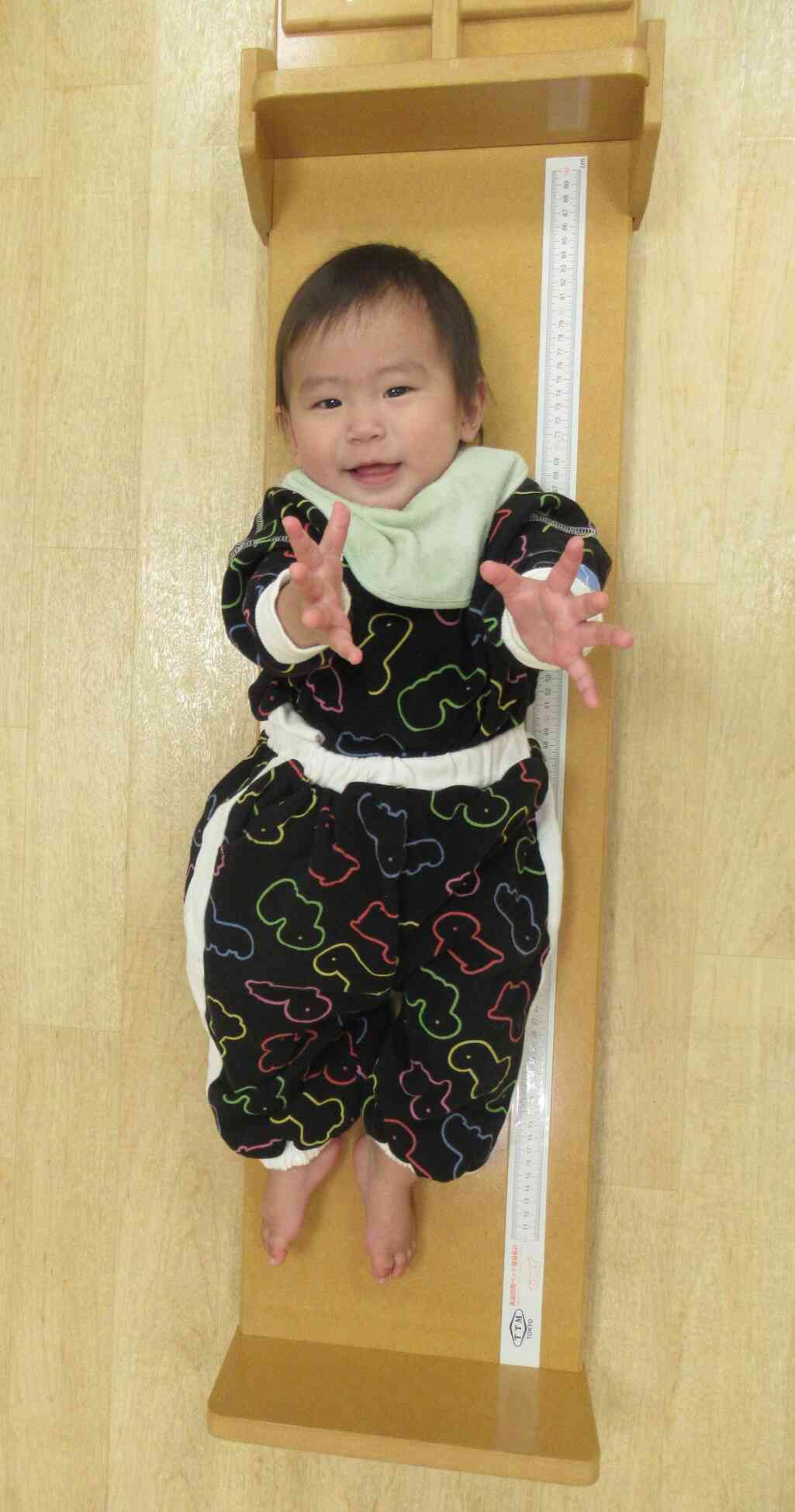 1年でどれだけ大きくなったかな？