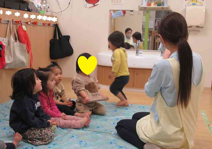 合同保育の様子♬