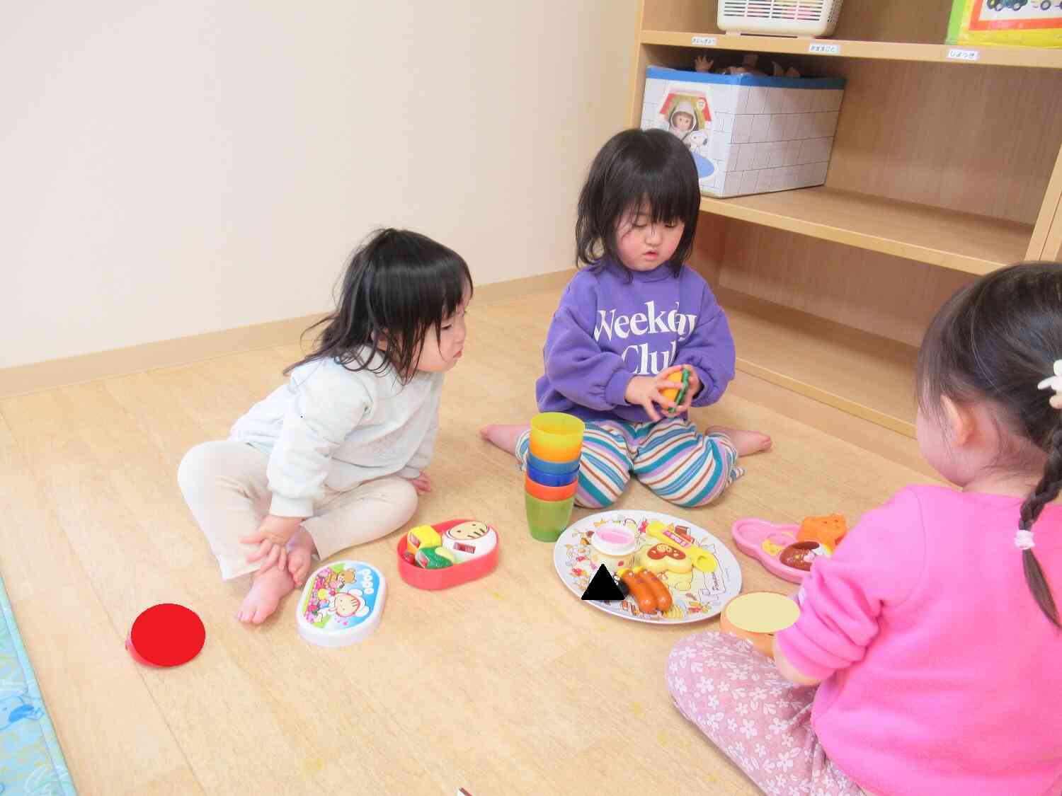 仲良くままごと✨