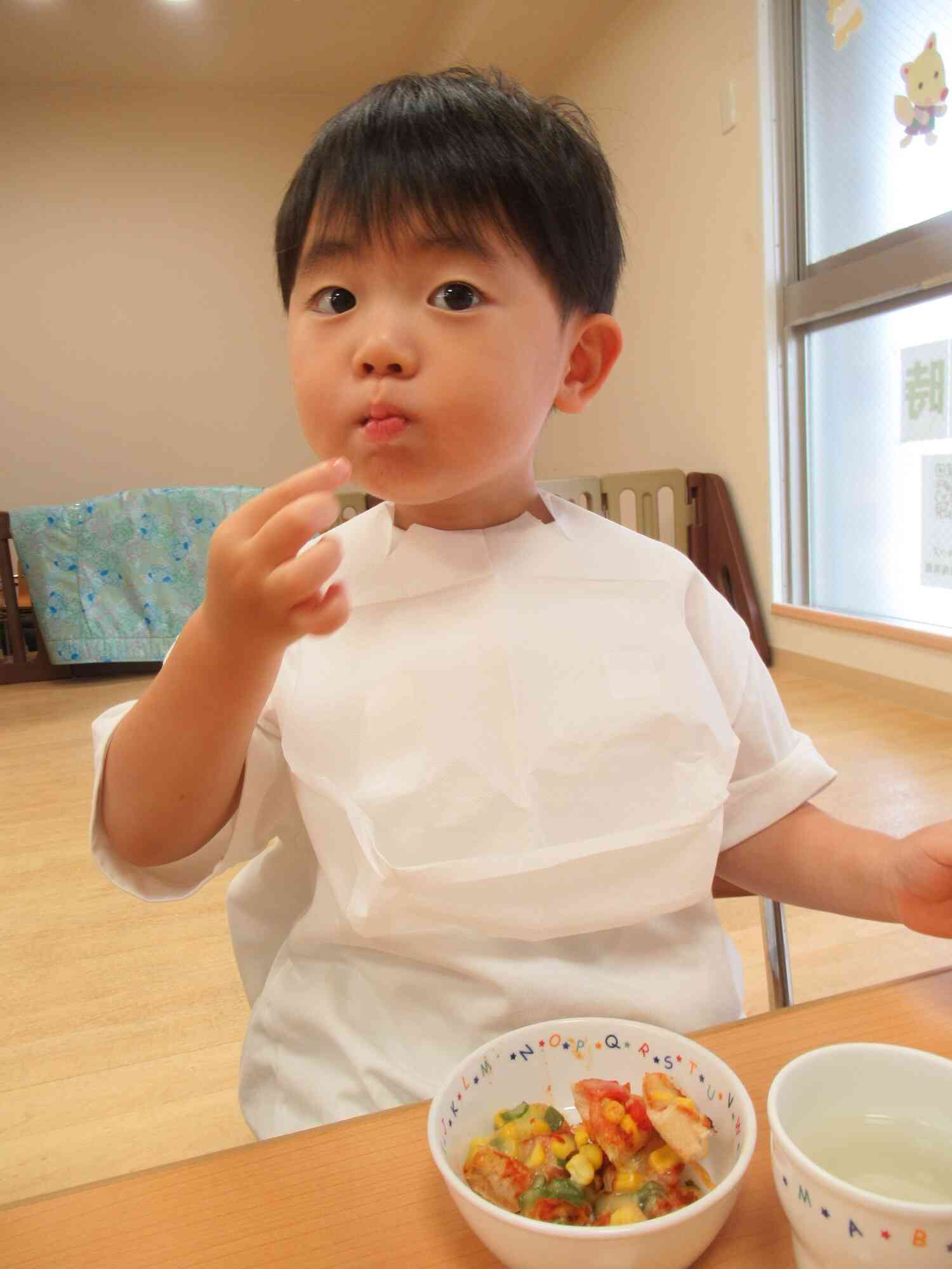 今日のおやつは何かな？
