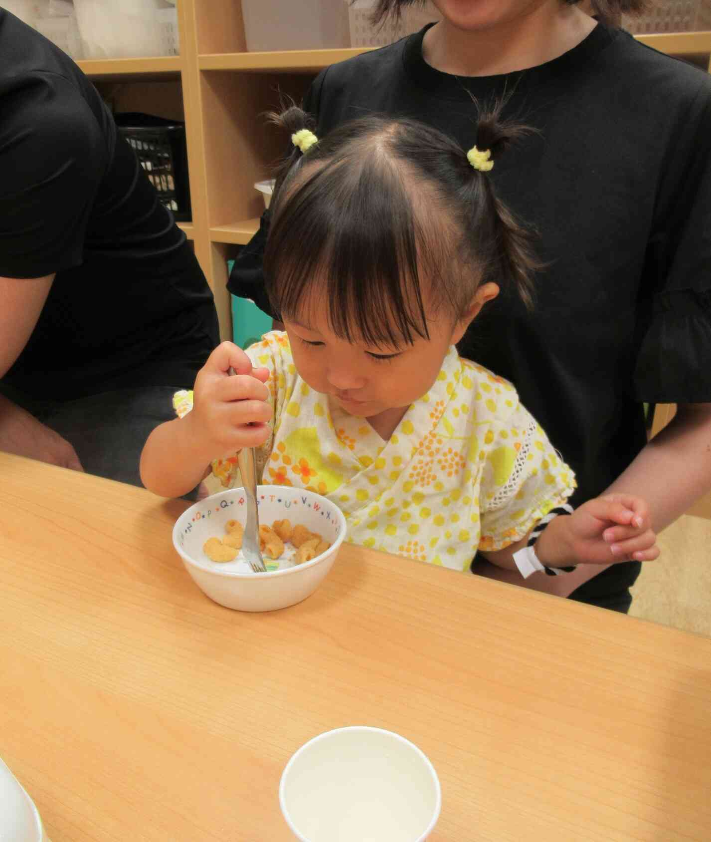 おやつの試食会