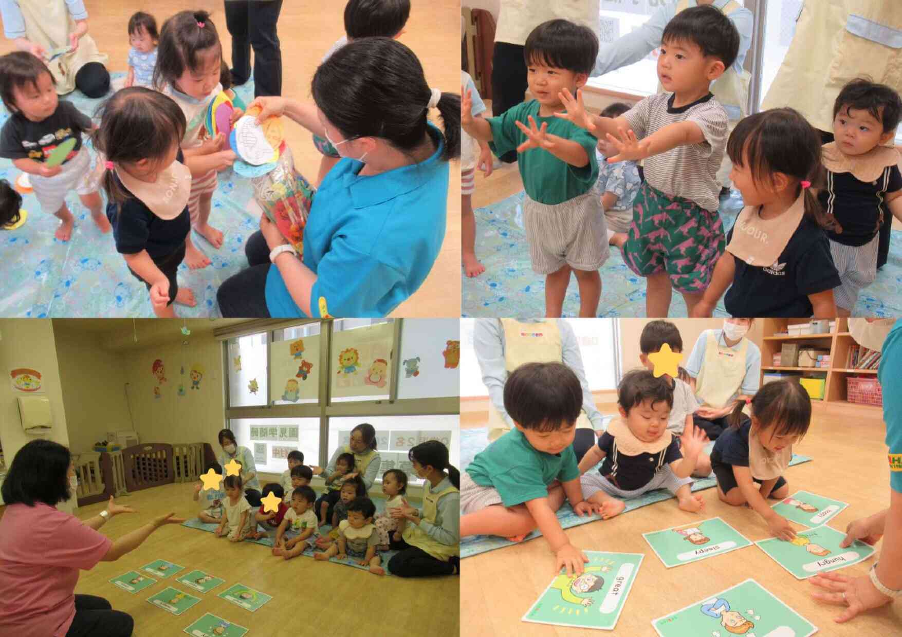 セイハ英語学院さんによる英語レッスンが毎月あります♪