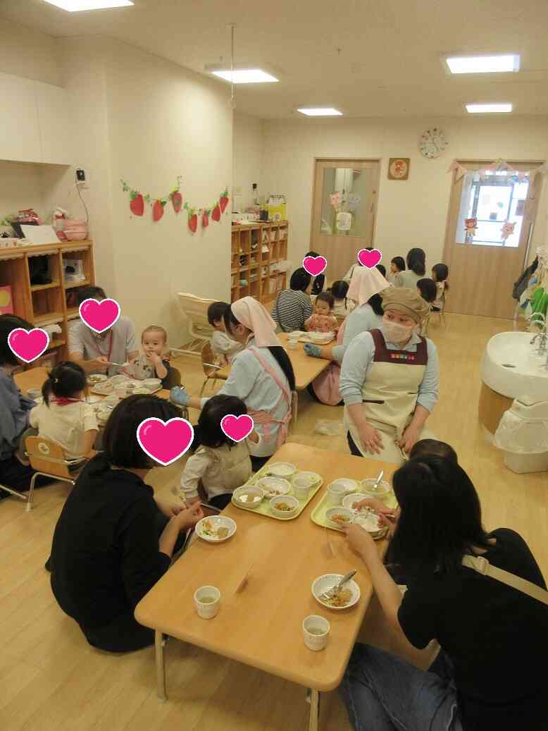 保育参観＆給食試食会