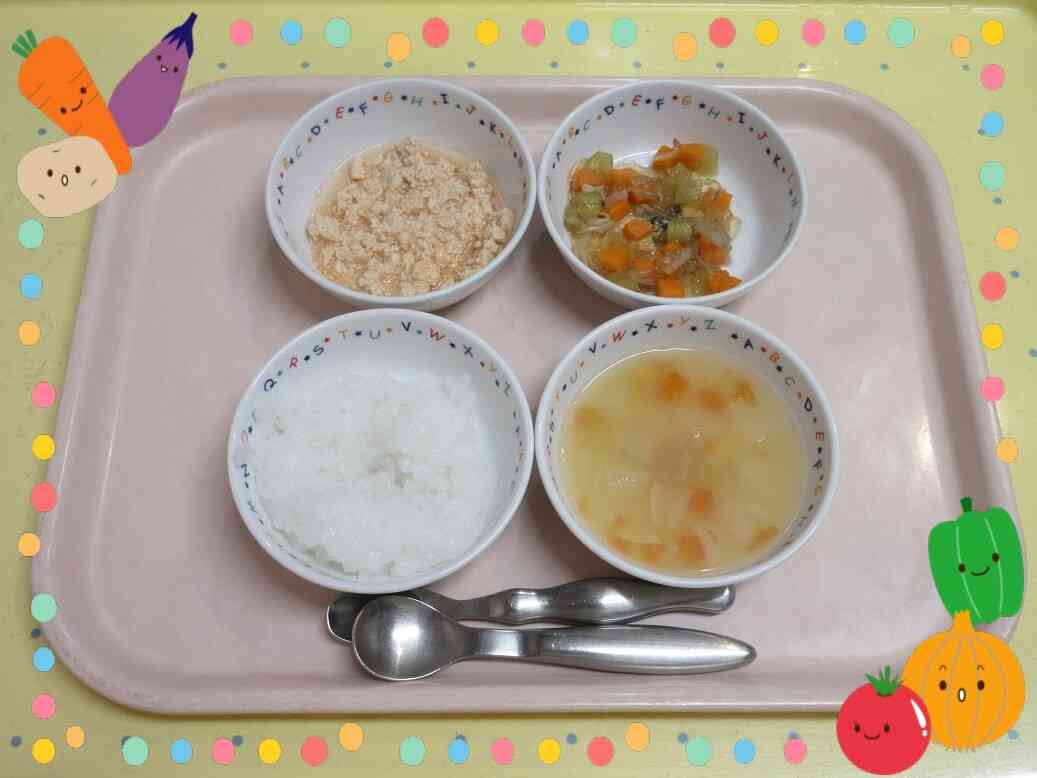 6月16日(月)の離乳食（後期）♪