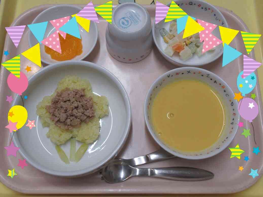 7月のお誕生会の給食♪