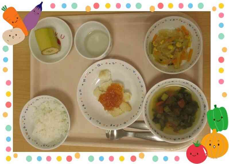 8月8日(金)の給食♪