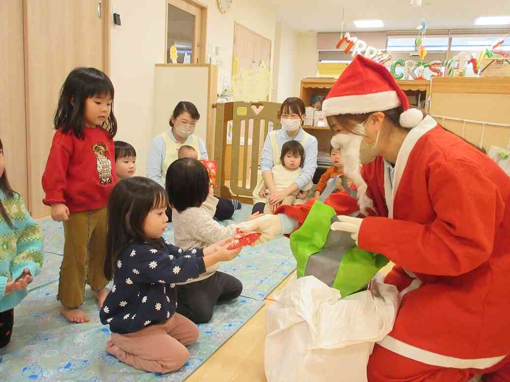 サンタさんからプレゼント♪