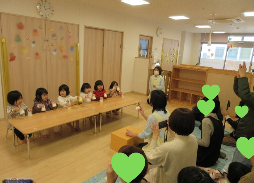 カップスでリズム遊び♪