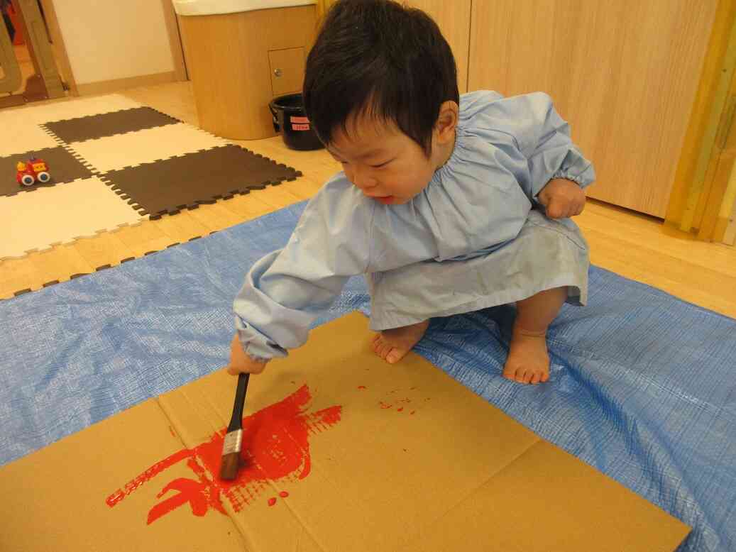 絵の具ぬりぬり♪