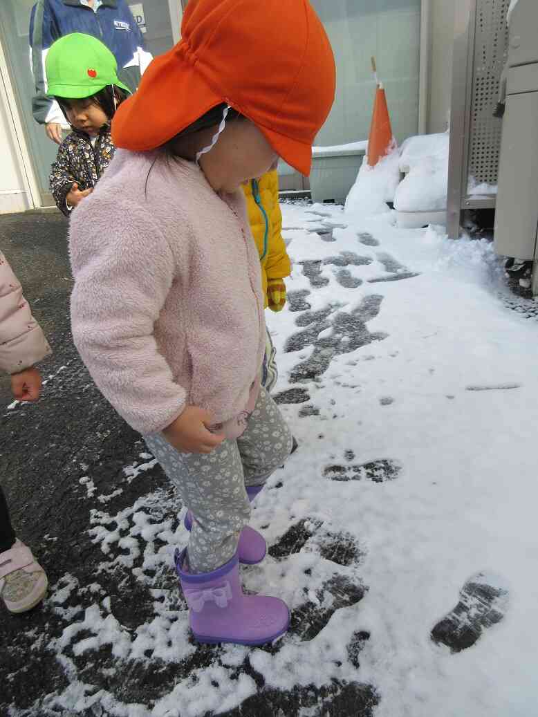 それぞれの雪遊び♪