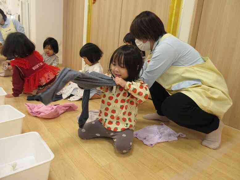 お片付け上手にできるよ♪