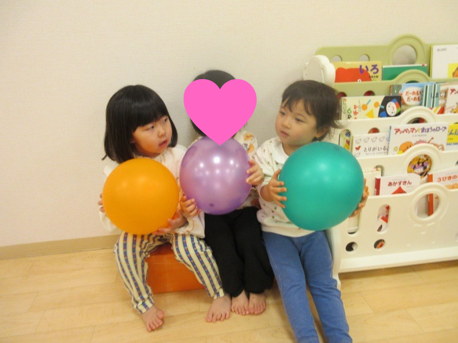 お友だちと一緒♪