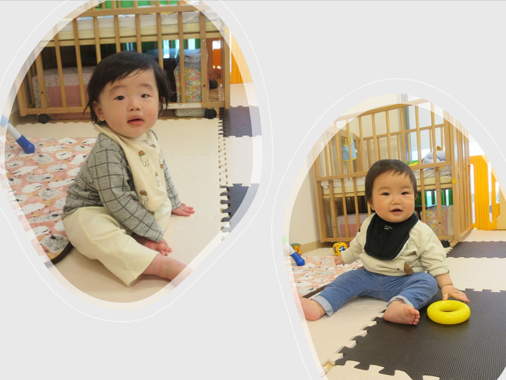 ニコニコ笑顔も♪