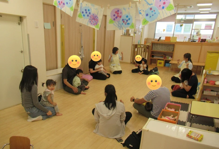 保育参観(あひる組~1歳児~)