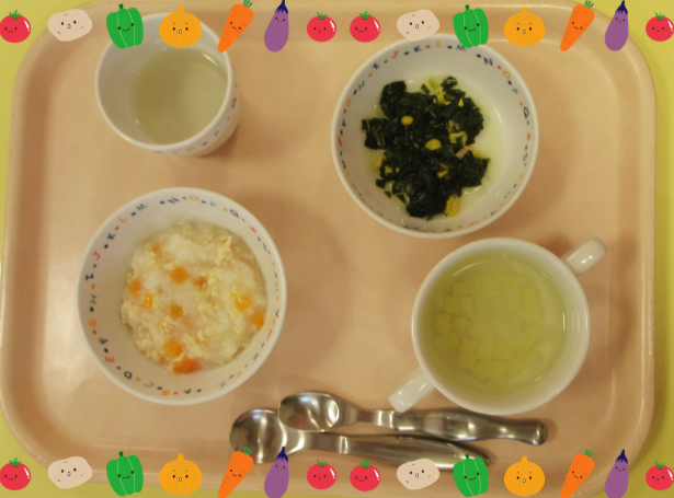 6月19日(金)の離乳食（中期食）