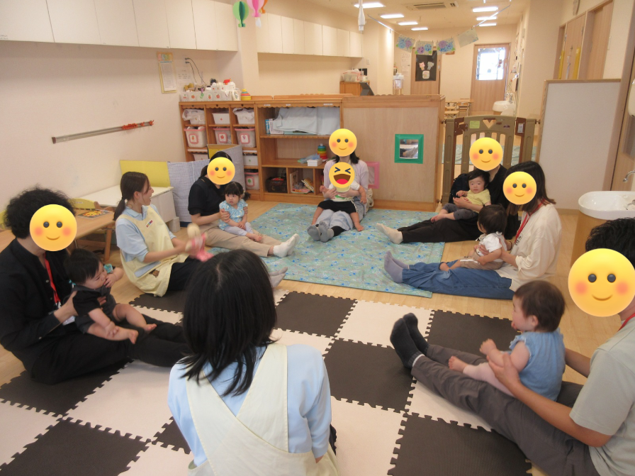 保育参観（ひよこ組～０歳児～）