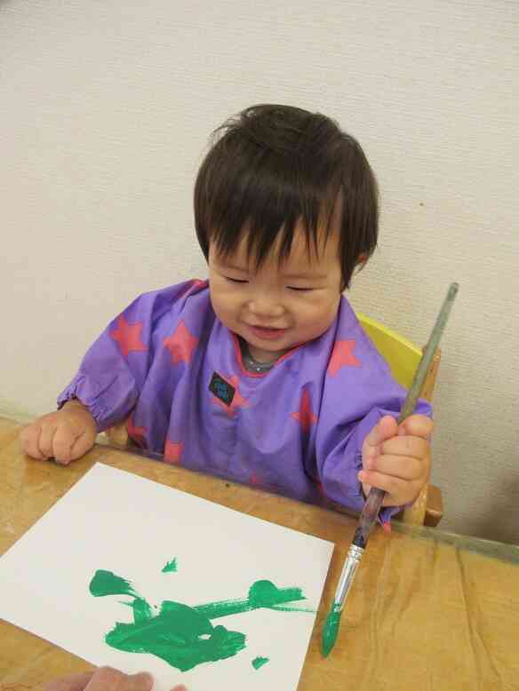 芸術の秋（ひよこ組～０歳児～）